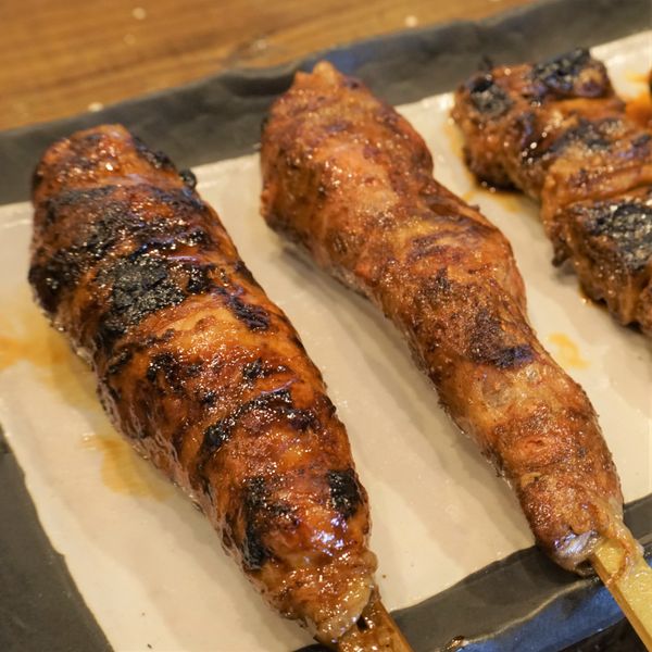 炭火焼鳥 野菜豚バラ巻 勇屋熟成鶏十八番 居酒屋 ダイニングバー まいぷれ 船橋市